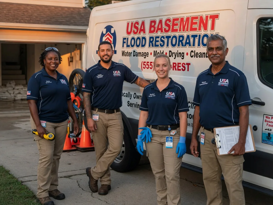 Basement Flood Cleanup company in Rolette, ND